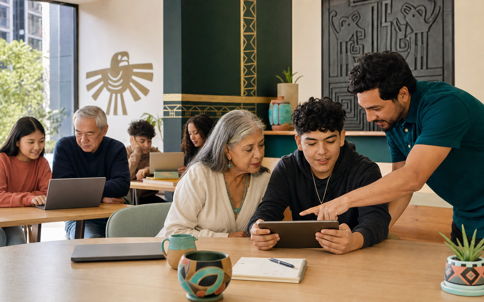 C.A.H.A. intergenerational community education workshop